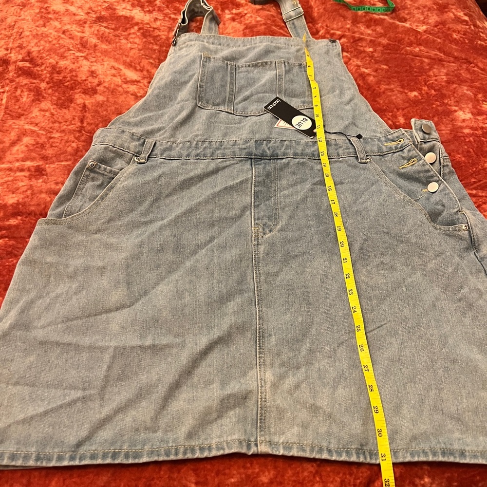 Boohoo plus size overalls skirt size 20